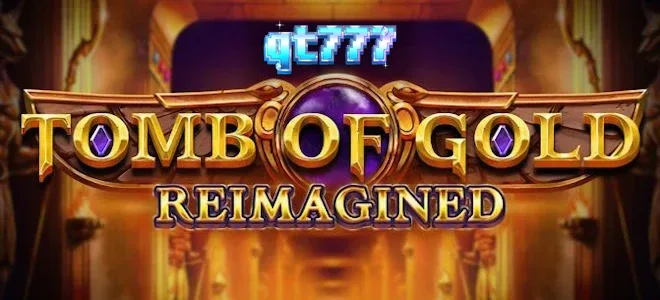 Tampilan visual slot Tomb of Gold dengan nuansa emas dan kuno
